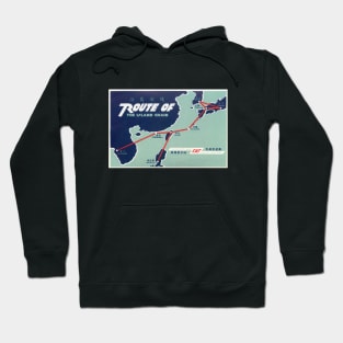 The PARANOIA CIA Airlines Collection: Civilian Air Transport  - Route of the Island Chain Hoodie